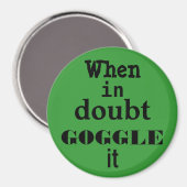 ゴーグル マグネット (正面/裏面)