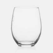 ゴーゲルピエフォウ ステムなしワイングラス (左)