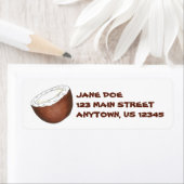 ゴーココナッツトロピカルココナッツフルーツラベル ラベル (インサイチュ)