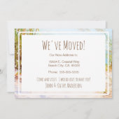 ゴーコースタルウォーターカラービーチニューホームムービング 案内状 (裏面)