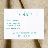 ゴーコースタルニューホームウェーブオンビーチ水彩 案内ポストカード