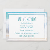 ゴーコースタルニューホームウェーブオンビーチ水彩 案内状 (裏面)