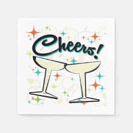 ゴーゴーを泡立てる！ スタンダードカクテルナプキン