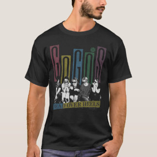 ゴーゴーズのヘッドオーバーシーズガール家族 Tシャツ