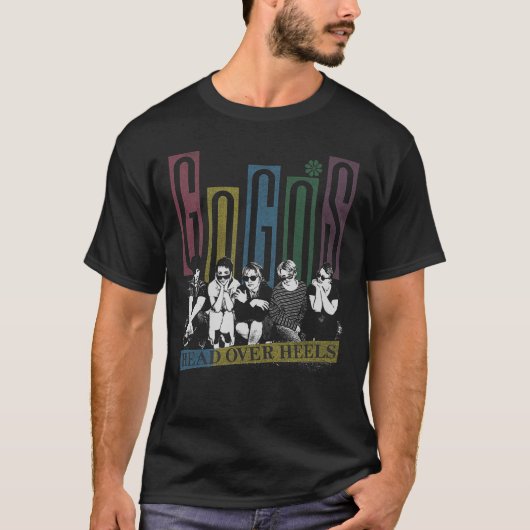 ゴーゴーズのヘッドオーバーシーズガール家族 Tシャツ (正面)