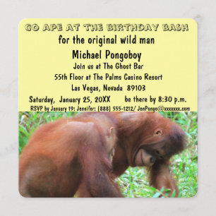 ゴーサプ誕生日バッシュ 招待状