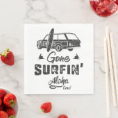 ゴーサーフィンアロハタイム スタンダードランチョンナプキン (インサイチュ)