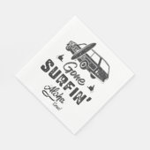 ゴーサーフィンアロハタイム スタンダードランチョンナプキン (角)