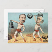 ゴーシェンとリッチー、チャンピオン級 ポストカード (正面/裏面)