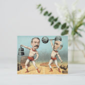 ゴーシェンとリッチー、チャンピオン級 ポストカード (スタンド正面)