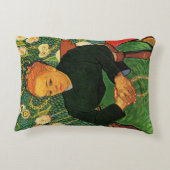 ゴーシュ (オーギュスティーヌ・ルーラン) by ヴィンセント・ヴァン・ゴッホ アクセントクッション (裏面)