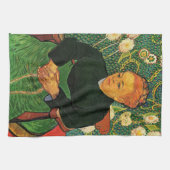 ゴーシュ (オーギュスティーヌ・ルーラン) by ヴィンセント・ヴァン・ゴッホ キッチンタオル (横)
