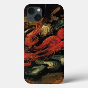 ゴーシュ・ド・ビュフォンのムール貝とエビ by ヴィンセント・ファン・ゴッホ iPhone 13ケース