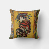 ゴーシュ・ヴァン・ゴッホによる日本人遊女オイラン クッション (裏面)