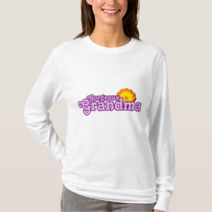 ゴージャスおばあちゃん Tシャツ