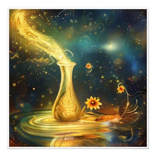 ゴージャスすべての行事占星術〔占星術の〕十二宮図 フォトプリント            (正面)