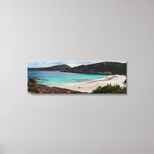 ゴージャスで閑静な湾 キャンバスプリント (正面)