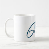 ゴージャスなおはよう コーヒーマグカップ (左)