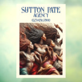 ゴージャスなアートモデル / ダンシングウーマン ウィンドウサイン (シート3)