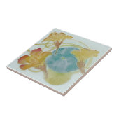 ゴージャスなアールヌーボーフローラの再生 タイル (側面)