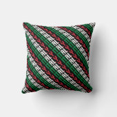 ゴージャスなイタリア国旗 クッション (裏面)