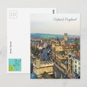 ゴージャスなオックスフォード，イングランド，ハイ通り，ハイ#3 ポストカード (正面/裏面)