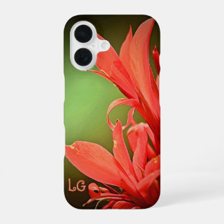 ゴージャスなオレンジ色の花*ケースメイトiPhoneケース iPhone 16ケース