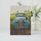 ゴージャスなオールドファッションカ空白のード サンキューカード (スタンド正面)