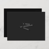 ゴージャスなカオスエンボスのラベル 案内ポストカード (正面/裏面)