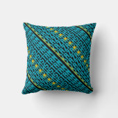 ゴージャスなカザフスタン国旗 クッション (裏面)