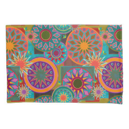 ゴージャスなカラフルエキゾチック枕ケース 枕カバー