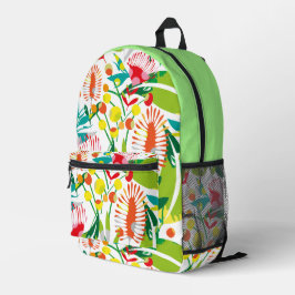 ゴージャスなカラフルバックパック、種類の1つ プリントバックパック