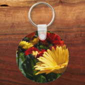 ゴージャスなガーベラ キーホルダー (正面)
