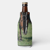 ゴージャスなクォーターホース ボトルクーラー (ボトル裏面)