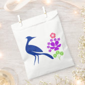 ゴージャスなクジャクスタイル フェイバーバッグ (クリップ留めされた状態)