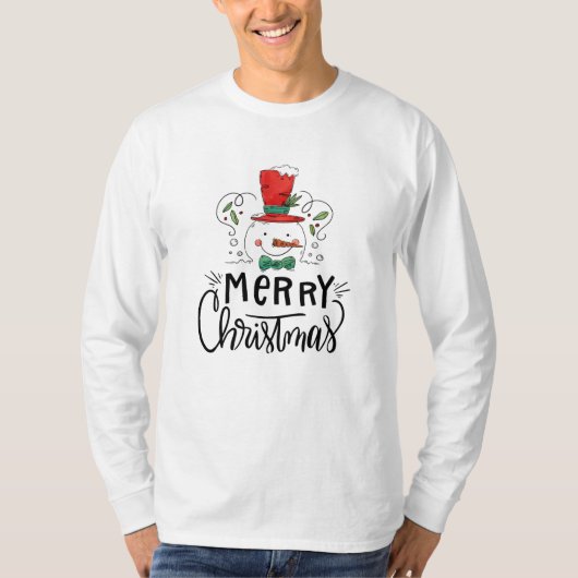 ゴージャスなクリスマス Tシャツ (正面)