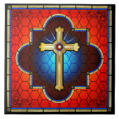 ゴージャスなクロス・タイル タイル (正面)