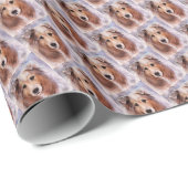 ゴージャスなコリー ラッピングペーパー (ロールコーナー)