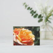 ゴージャスなゴールデンバラ花成功プロフェッショナル 名刺 (スタンド正面)