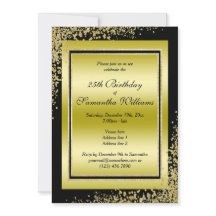 ゴージャスなゴールドのコンフェッティ装飾 バースデー