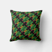 ゴージャスなサントメ・プリンシペ国旗 クッション (裏面)