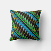 ゴージャスなタンザニア国旗 クッション (裏面)