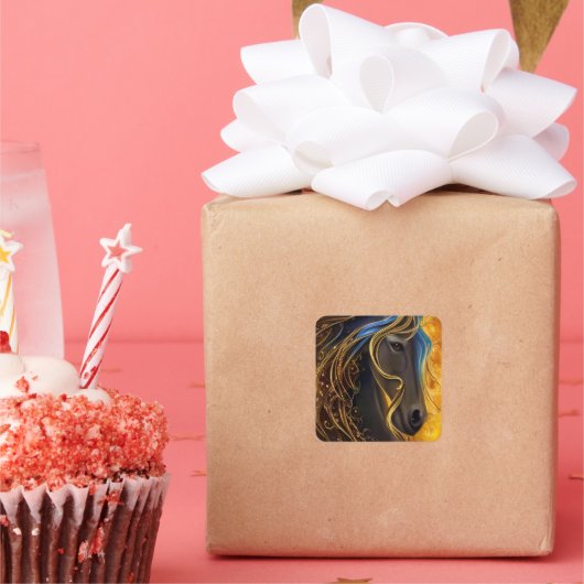 ゴージャスなダークホーストリプチチ スクエアシール (パーティー)