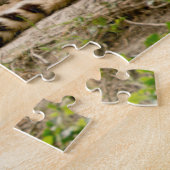 ゴージャスなチーター美しい猫写真 ジグソーパズル (側面)