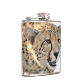 ゴージャスなチーター美しい猫写真 フラスク (右)