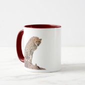 ゴージャスなチーター美しい猫写真 マグカップ (正面左)