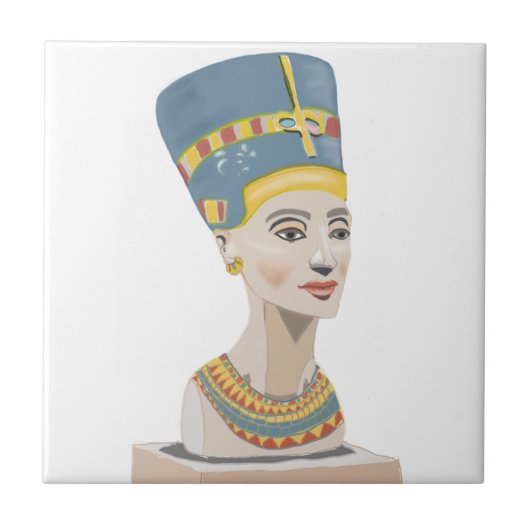 ゴージャスなデザインのNefertiti タイル (正面)
