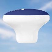 ゴージャスなトンボの枝オンダークブルー セラミックノブ