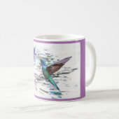 ゴージャスなハミングバードマグカップ コーヒーマグカップ (正面右)