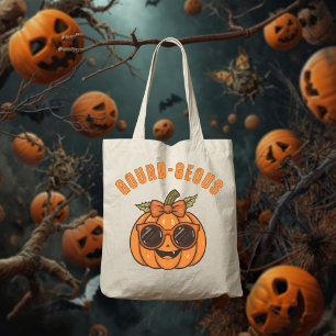 ゴージャスなハロウィンフードパンパンプキン トートバッグ